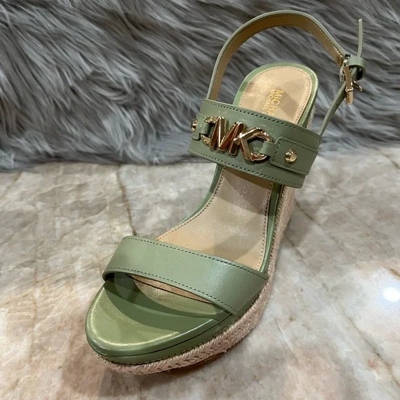 Michael Michael Kors Women’s Farrah Platform Wedge Sandal. Brand new - Picture 8 of 8
